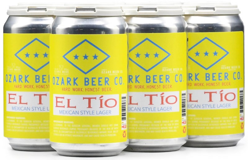 Ozark El Tio Mexican Style Lager 6pk 12oz Can Legacy Wine and Spirits
